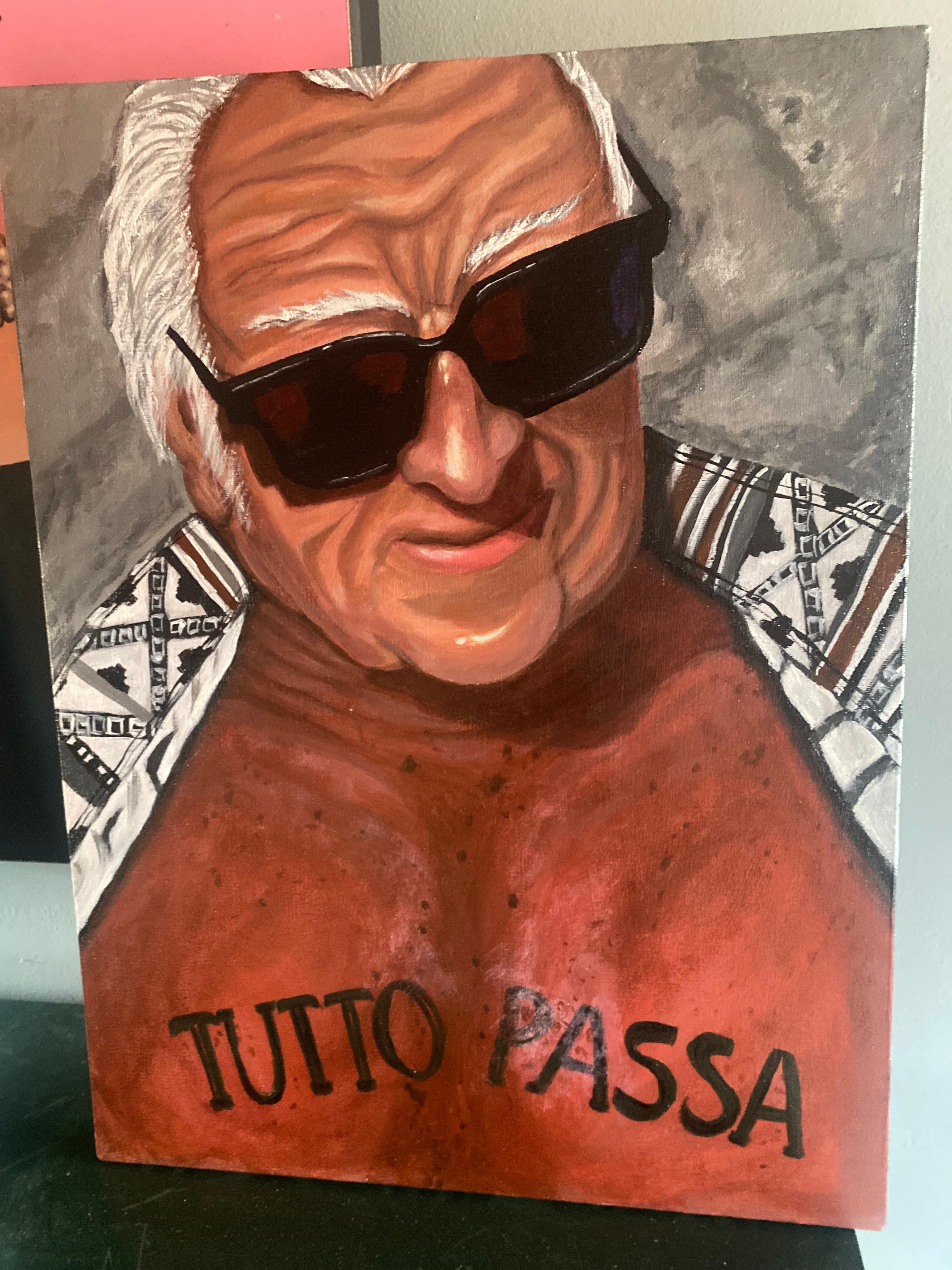 Tutto Passa — Acrílica sobre tela, 30x40